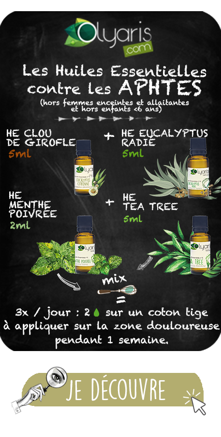 Huile Essentielle de Tea Tree contre les Aphtes - Olyaris